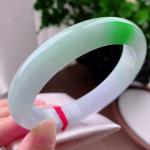 飘阳绿正圈手镯
